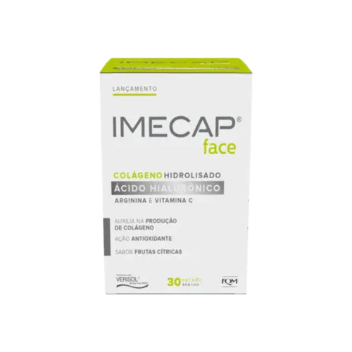 Suplemento Alimentar Imecap Face Colágeno 30 sachês