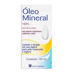 Óleo Mineral União Química 100ml