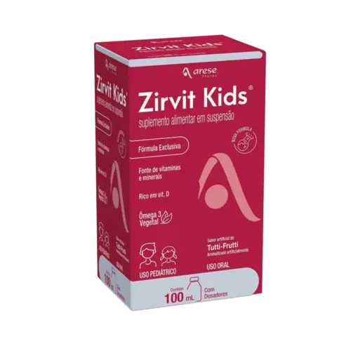 Suplemento Alimentar Zirvit Kids Tutti-Frutti Infantil 100ml
