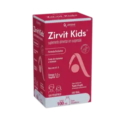 Suplemento Alimentar Zirvit Kids Tutti-Frutti Infantil 100ml