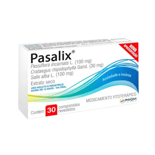 Pasalix Passiflora Incarnata 100mg 30 comprimidos