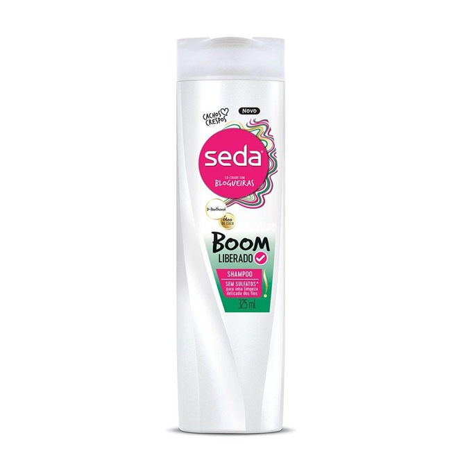 Shampoo Seda Boom Liberado 325ml - Shampoo Seda Boom Liberado 325ml -  UNILEVER