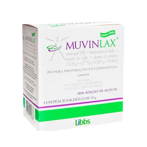 Muvinlax Pó 20 Envelopes de 14g cada