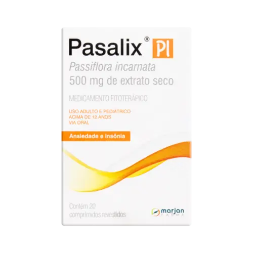Pasalix PI 500mg com 20 comprimidos