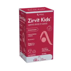 Suplemento Alimentar Zirvit Kids Tutti-Frutti Infantil 150ml + Dosador