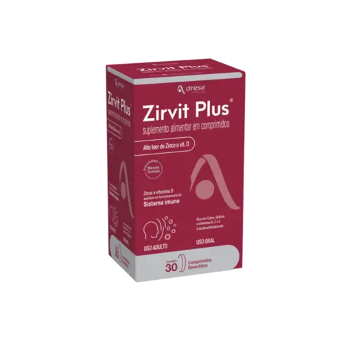 Suplemento Alimentar Zirvit Plus 30 comprimidos