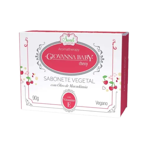 Sabonete Giovanna Baby Moments Cherry 90g