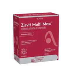 Suplemento Alimentar Zirvit Multi Max 60 comprimidos