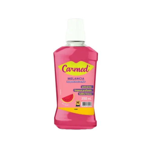 Enxaguante Bucal Carmed Melancia Zero Álcool 250ml