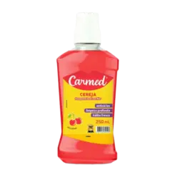 Enxaguante Bucal Sem Álcool Carmed Cereja Com Flúor 250ml