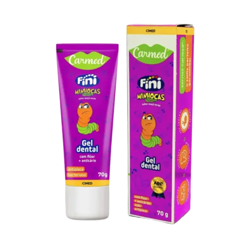Gel Dental Carmed Fini Minhocas Azedinhas 70g